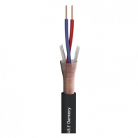 SOMMER CABLE Stage 22 Highflex; 2 x 0,22 mm2; PVC O 6,40 mm; black